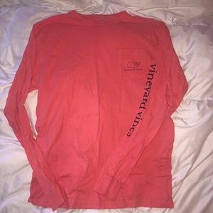 pink vineyard vines long sleeve